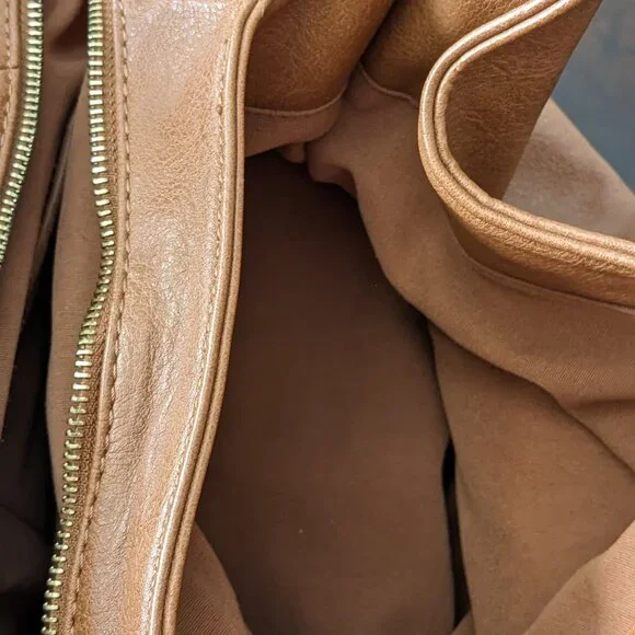 AldoWomen's Tote Satchel Bag Purse Brown .